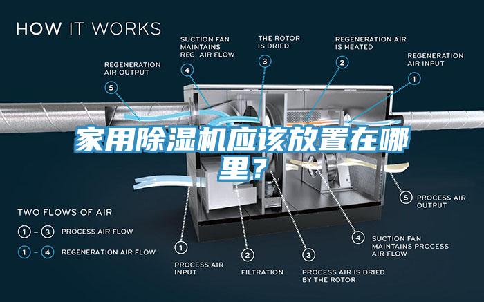 家用除濕機應該放置在哪里？