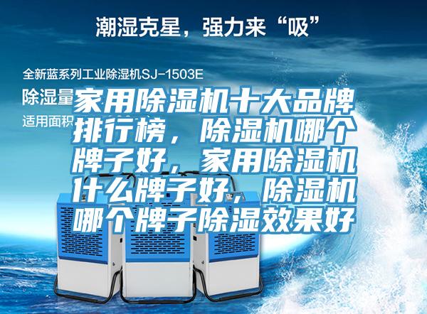 家用除濕機十大品牌排行榜，除濕機哪個牌子好，家用除濕機什么牌子好，除濕機哪個牌子除濕效果好